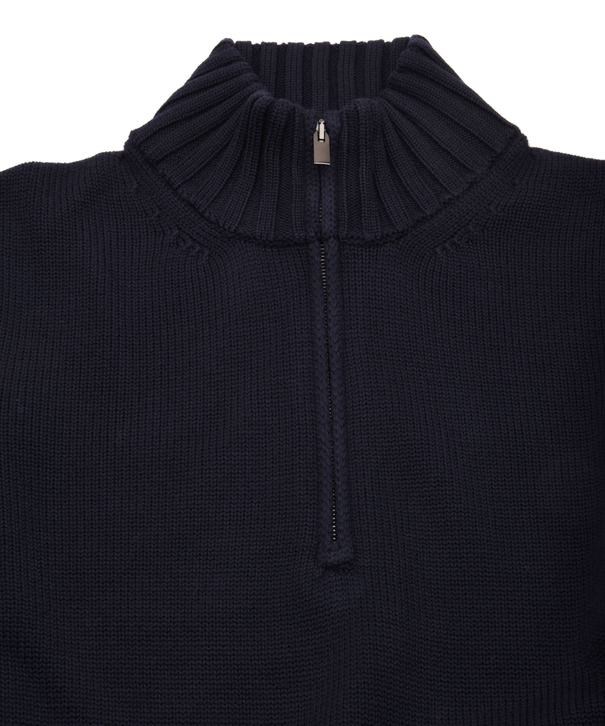 Maglione mezza zip FILIPPO DE LAURENTIIS Uomo - Blue