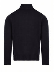 Maglione mezza zip FILIPPO DE LAURENTIIS Uomo - Blue