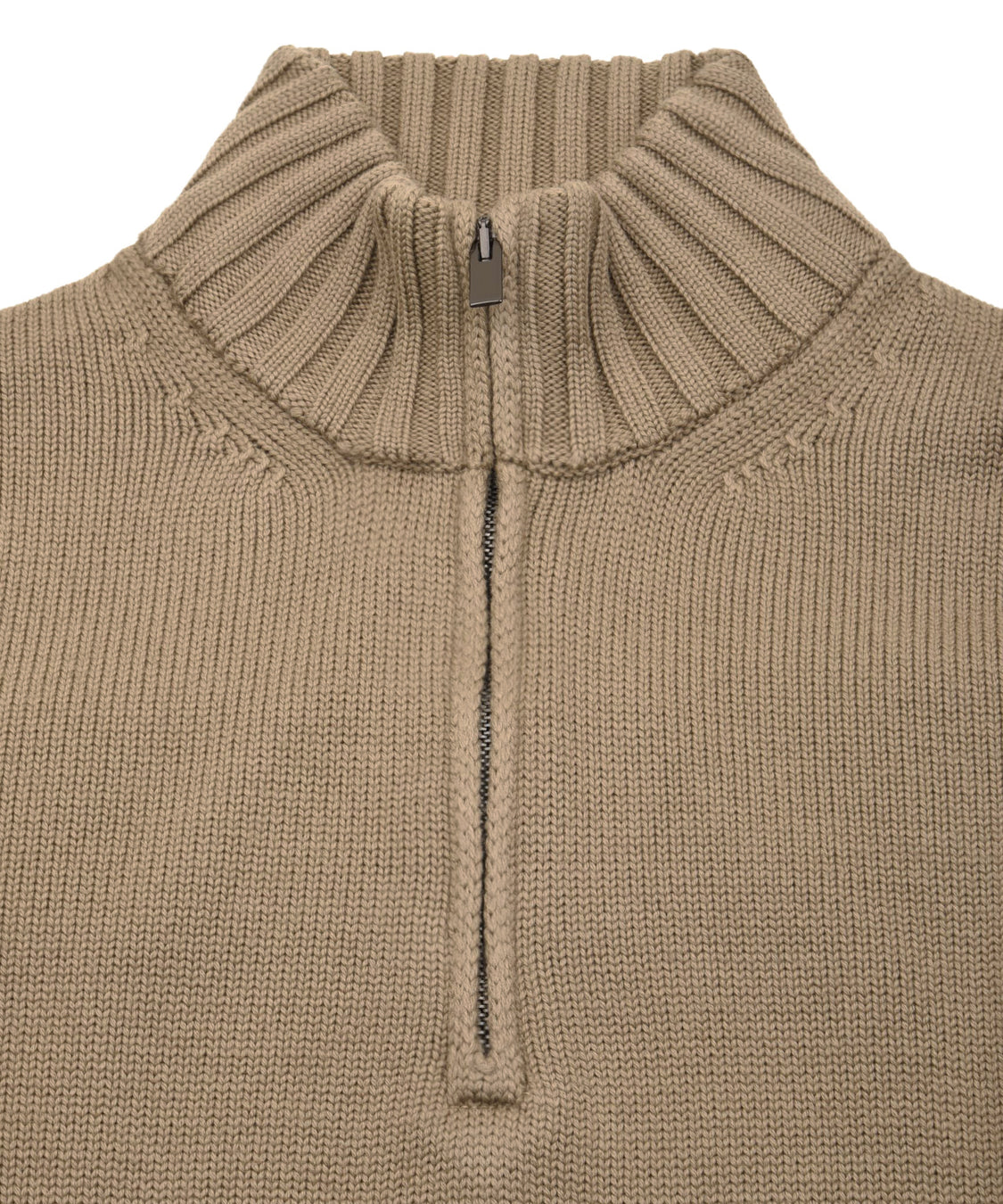 Maglione mezza zip FILIPPO DE LAURENTIIS Uomo - Beige