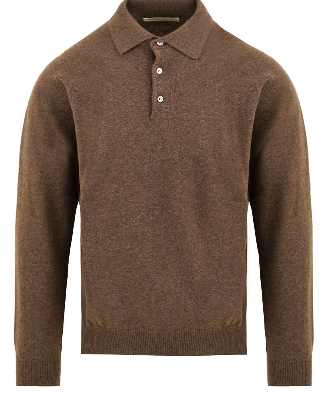 Polo manica lunga FILIPPO DE LAURENTIIS Uomo - Marrone