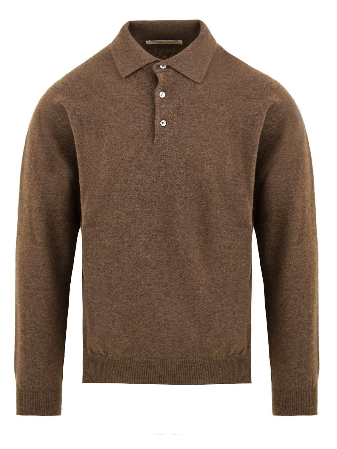 Polo manica lunga FILIPPO DE LAURENTIIS Uomo - Marrone