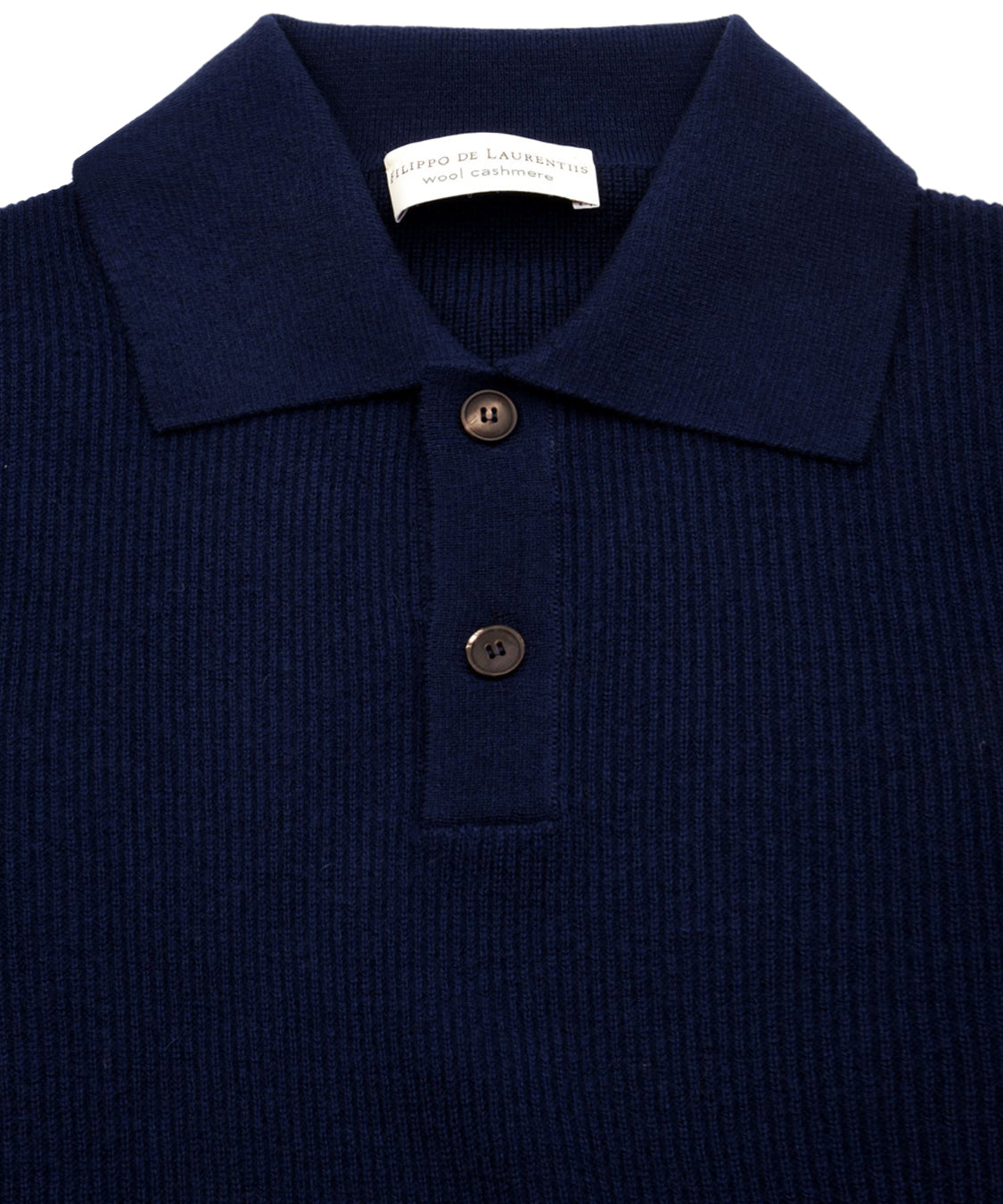 Polo manica lunga FILIPPO DE LAURENTIIS Uomo - Blue