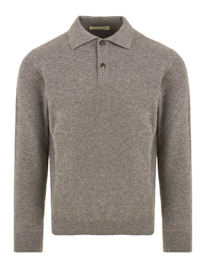 Polo manica lunga FILIPPO DE LAURENTIIS Uomo - Grigio