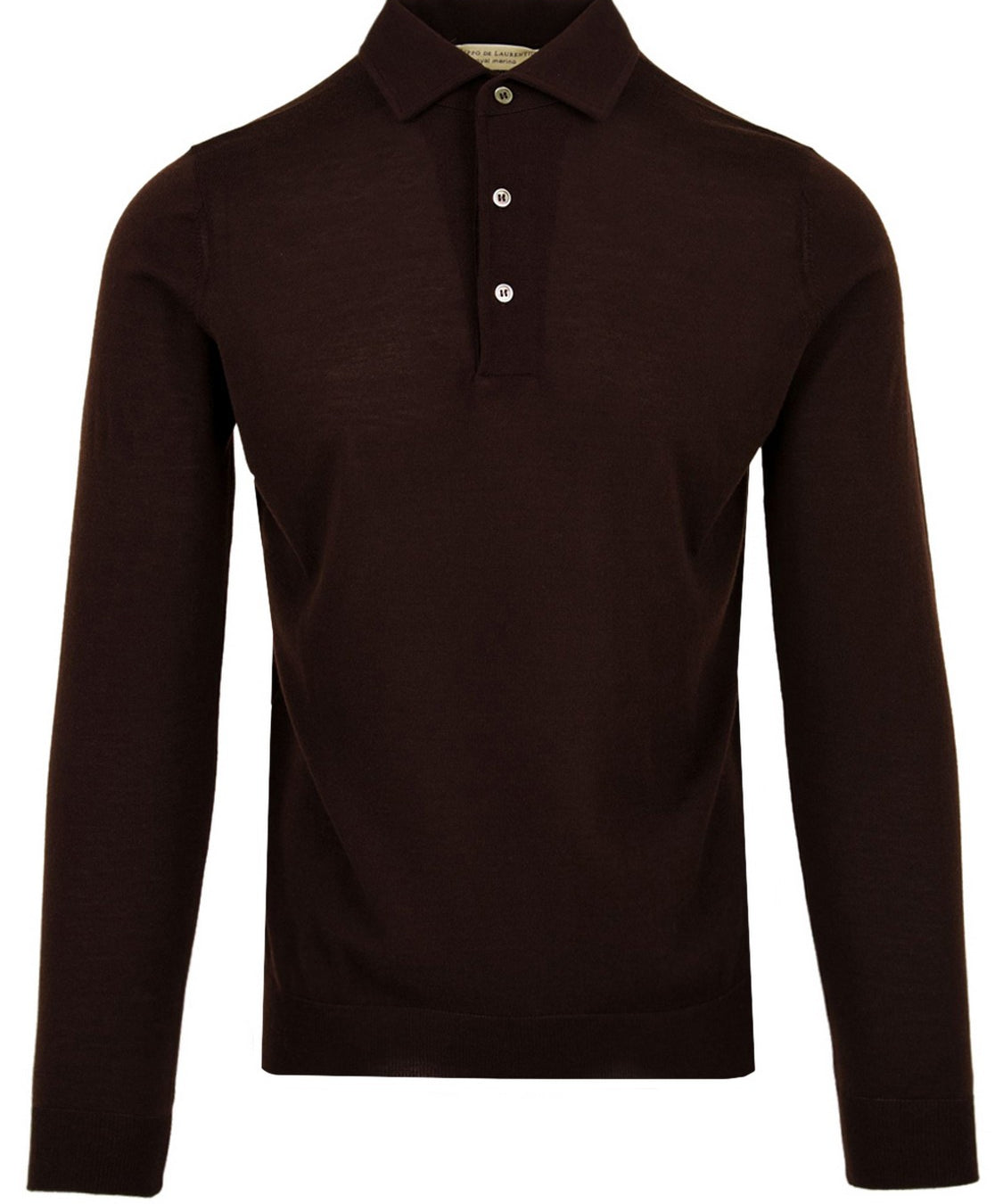 Polo manica lunga FILIPPO DE LAURENTIIS Uomo - Marrone