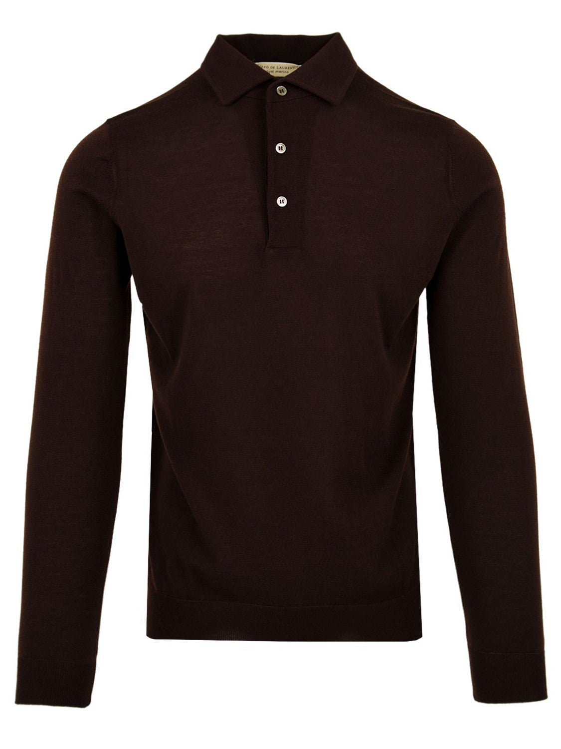 Polo manica lunga FILIPPO DE LAURENTIIS Uomo - Marrone