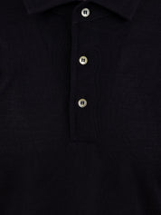 Polo paramontura manica lunga FILIPPO DE LAURENTIIS Uomo - Blue