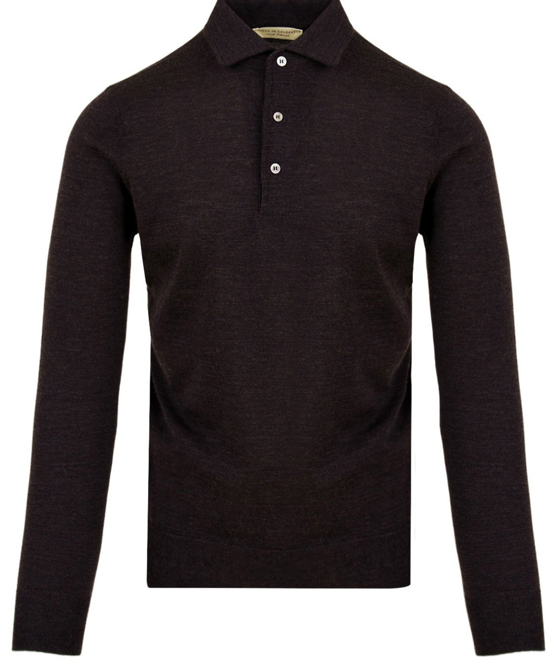 Polo paramontura manica lunga FILIPPO DE LAURENTIIS Uomo - Grigio