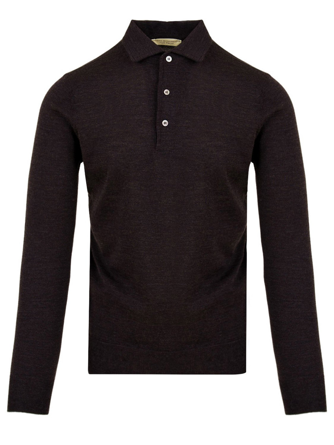 Polo paramontura manica lunga FILIPPO DE LAURENTIIS Uomo - Grigio