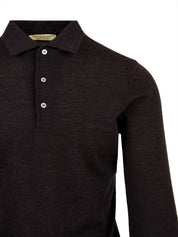 Polo paramontura manica lunga FILIPPO DE LAURENTIIS Uomo - Grigio