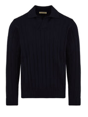 Polo Skipper manica lunga FILIPPO DE LAURENTIIS Uomo - Blue