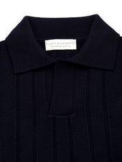 Polo Skipper manica lunga FILIPPO DE LAURENTIIS Uomo - Blue