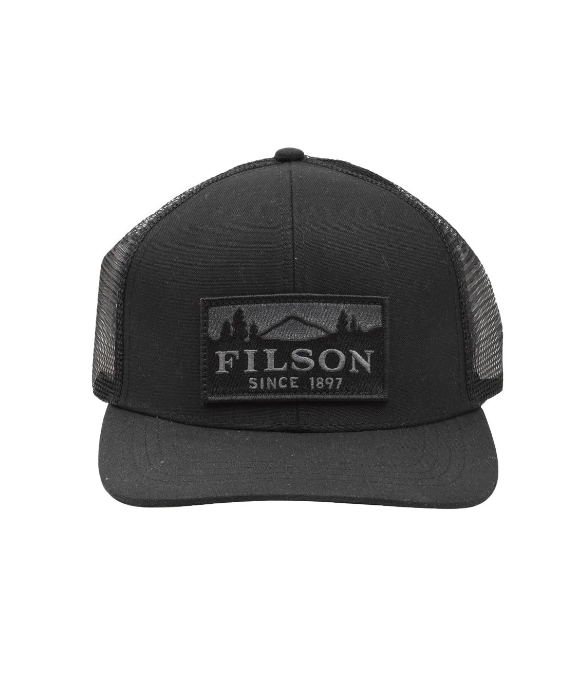 Cappello Logger Mesh Oil Finish Tin Cloth FILSON Uomo - Nero