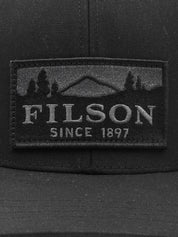 Cappello Logger Mesh Oil Finish Tin Cloth FILSON Uomo - Nero