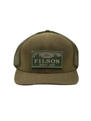 Cappello Logger Mesh Oil Finish Tin Cloth FILSON Uomo - Verde