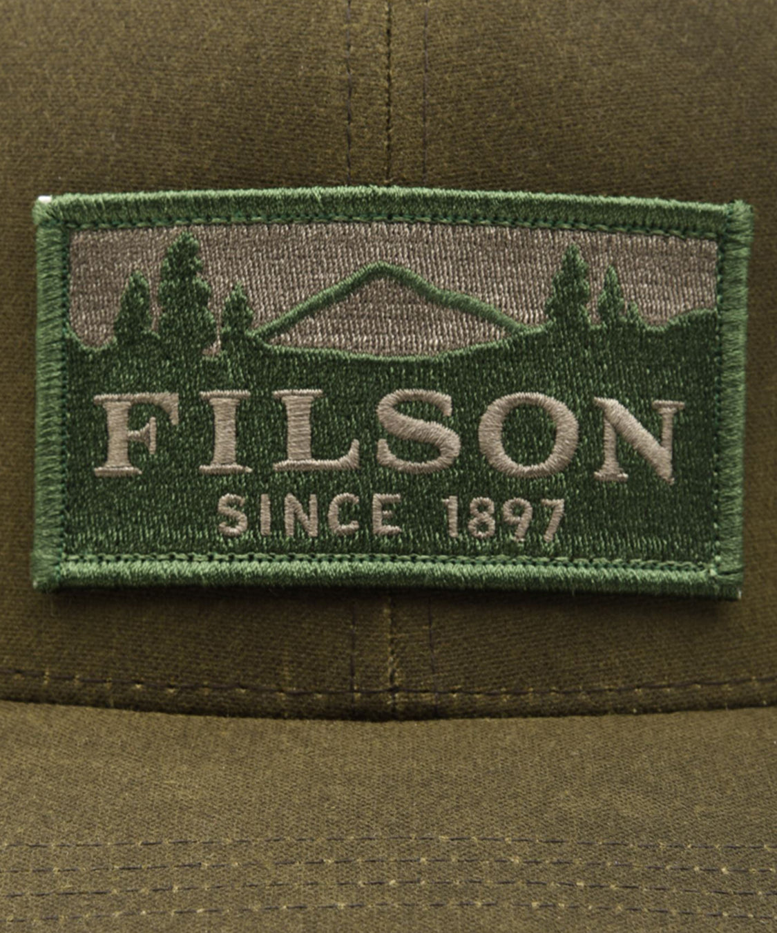 Cappello Logger Mesh Oil Finish Tin Cloth FILSON Uomo - Verde
