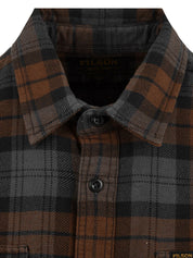Camicia Vintage Flannel Work FILSON Uomo - Marrone