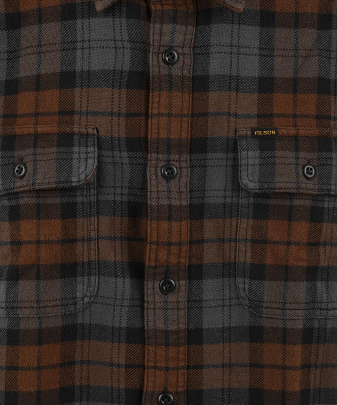 Camicia Vintage Flannel Work FILSON Uomo - Marrone