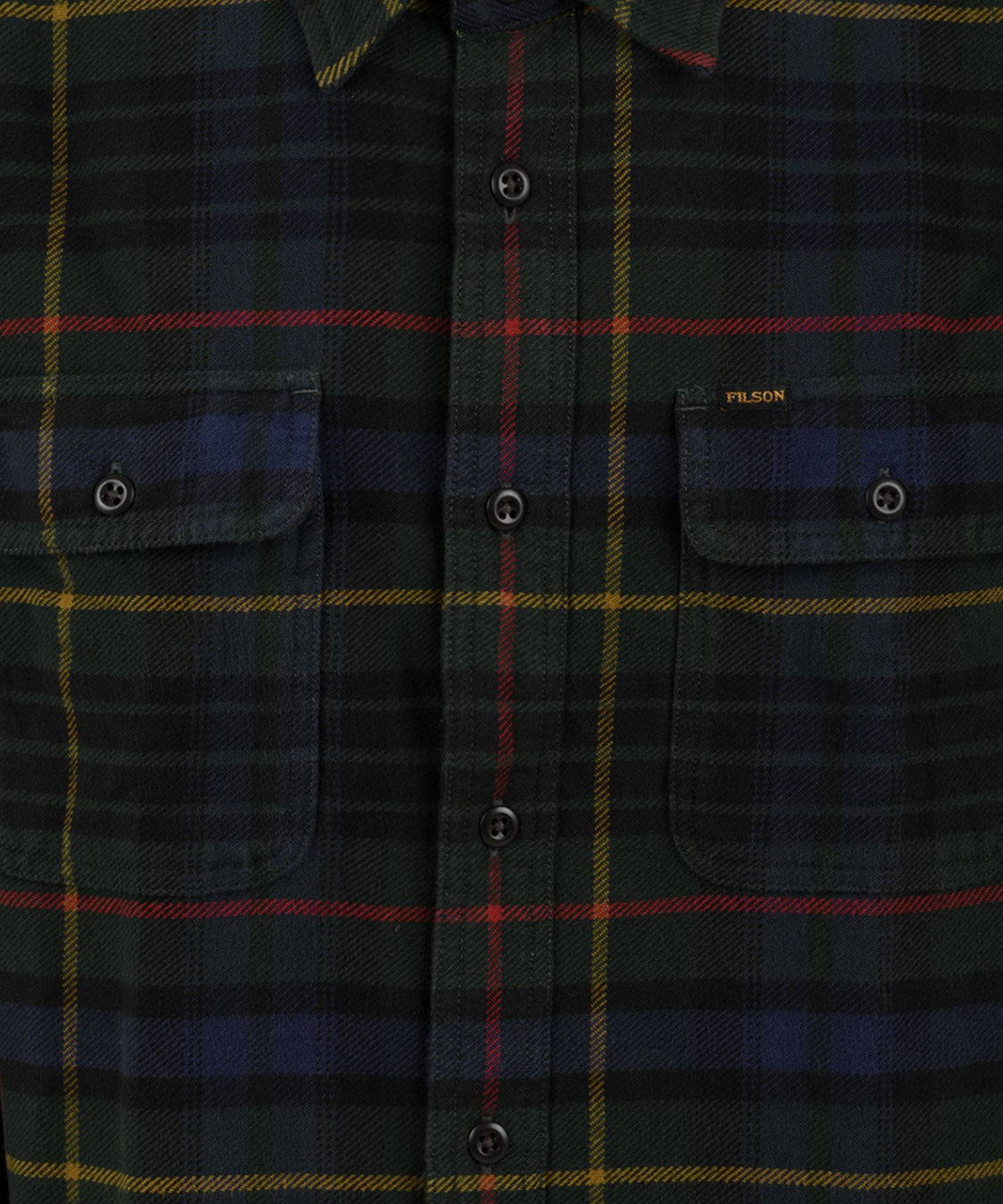 Camicia Vintage Flannel Work FILSON Uomo - Verde