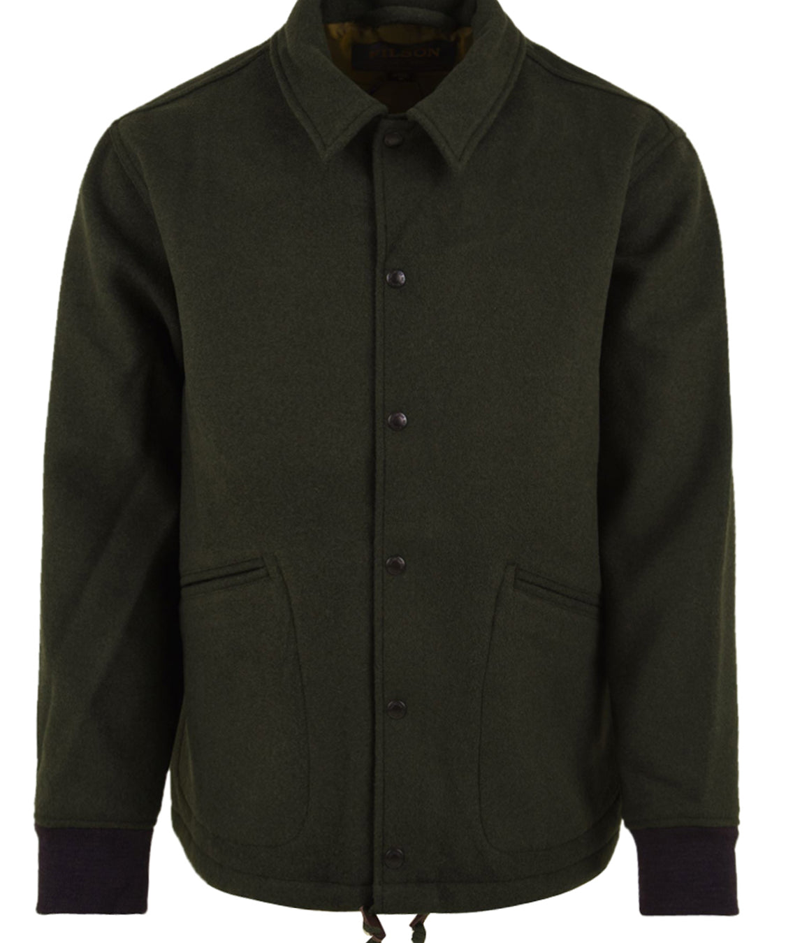 Cappotto Corto Mackinaw Wool Coach's FILSON Uomo - Verde