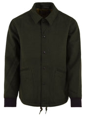 Cappotto Corto Mackinaw Wool Coach's FILSON Uomo - Verde
