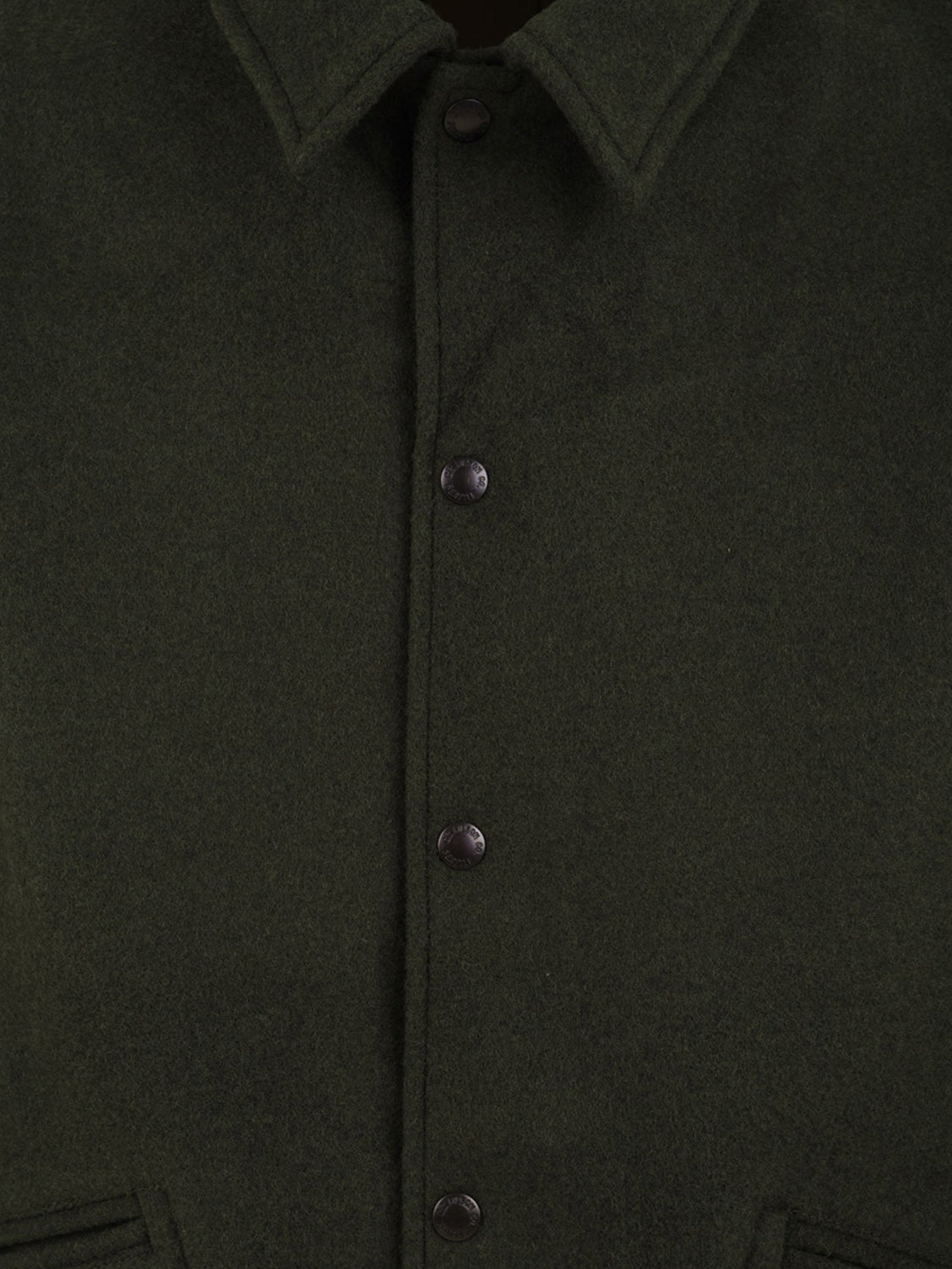 Cappotto Corto Mackinaw Wool Coach's FILSON Uomo - Verde