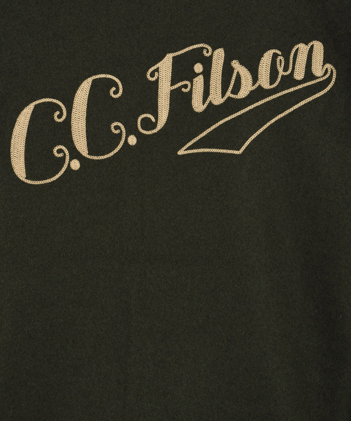 Cappotto Corto Mackinaw Wool Coach's FILSON Uomo - Verde