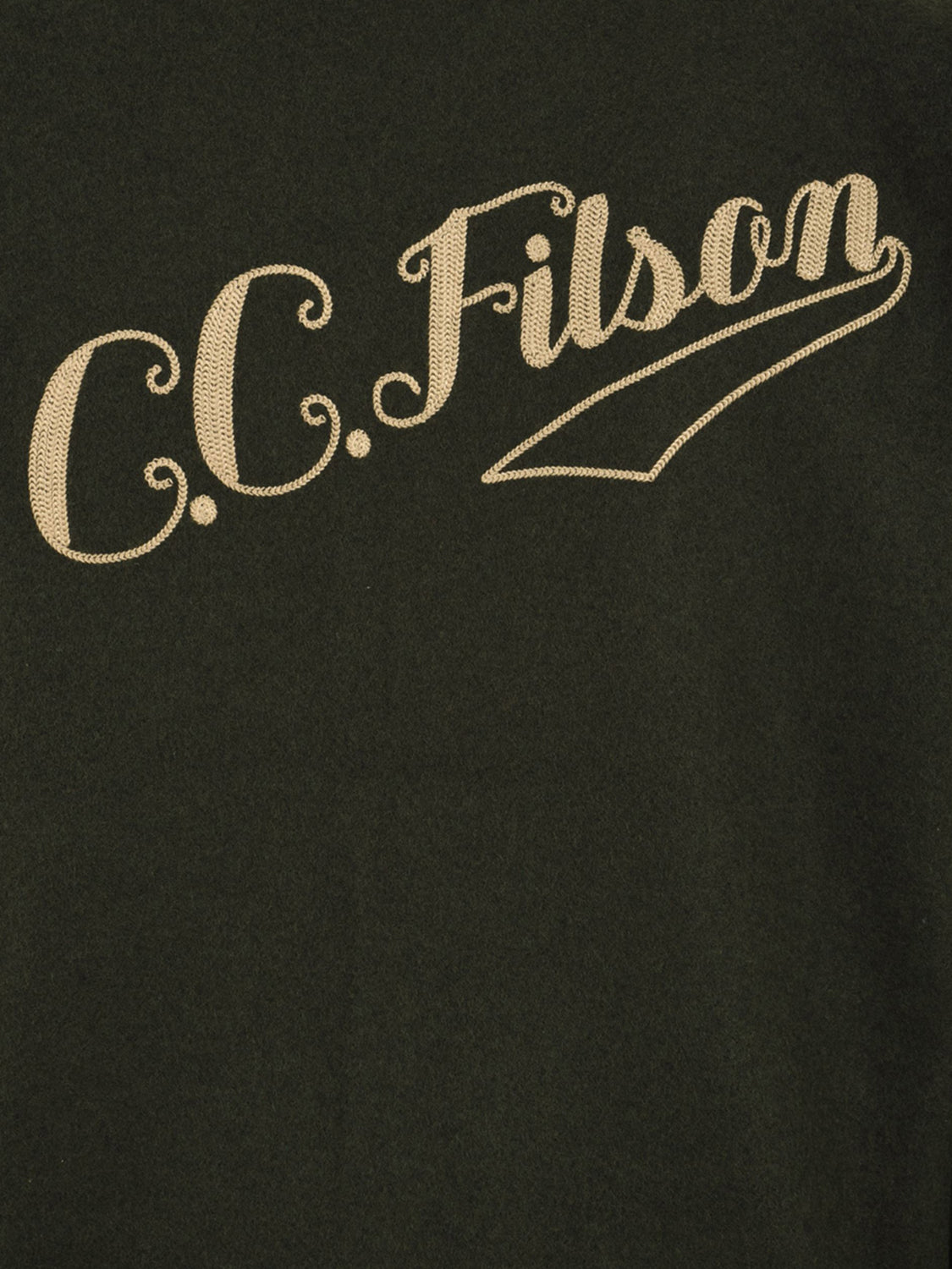 Cappotto Corto Mackinaw Wool Coach's FILSON Uomo - Verde