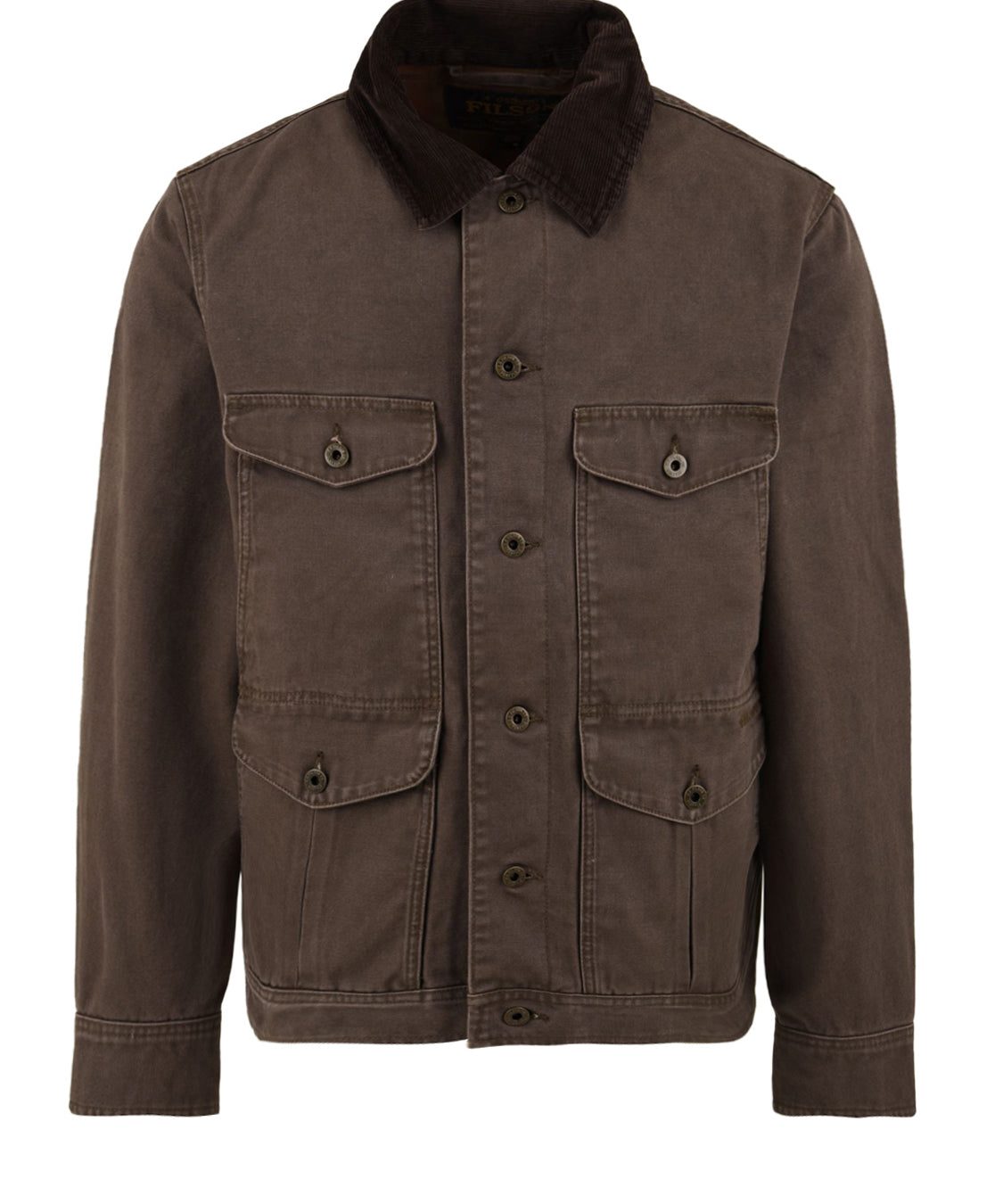 Giubbotto Rustic Canvas Journeyman FILSON Uomo - Marrone