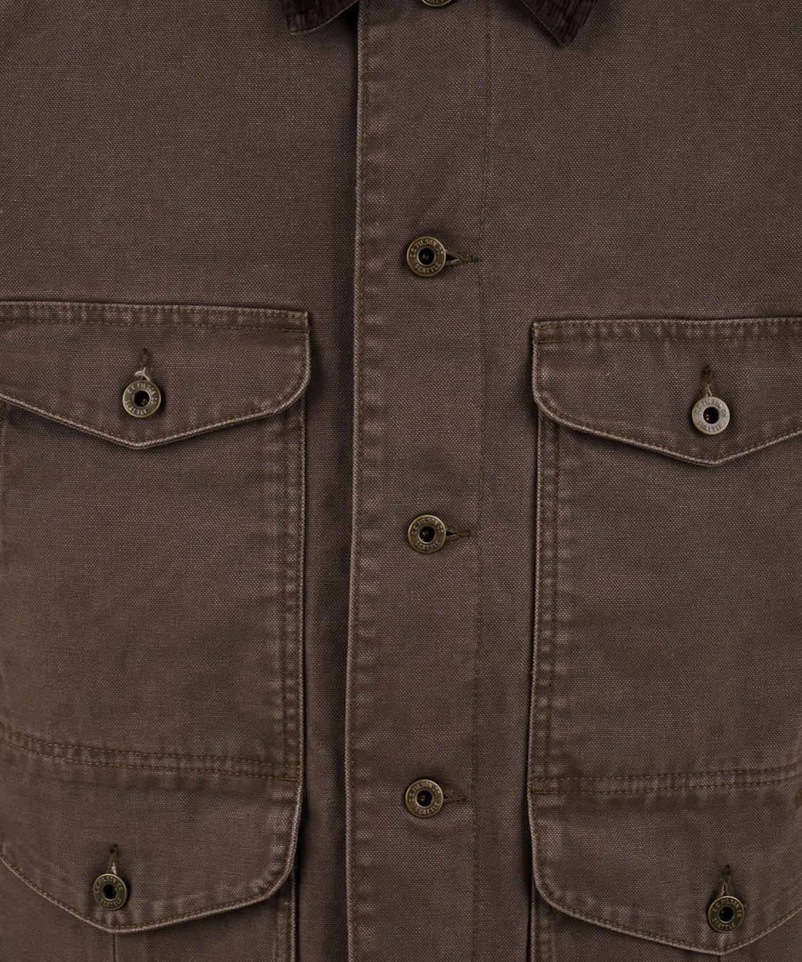 Giubbotto Rustic Canvas Journeyman FILSON Uomo - Marrone