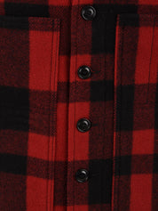 Gilet Mackinaw Wool FILSON Uomo - Rosso