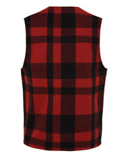 Gilet Mackinaw Wool FILSON Uomo - Rosso