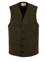 Gilet Mackinaw Wool FILSON Uomo - Verde