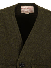 Gilet Mackinaw Wool FILSON Uomo - Verde
