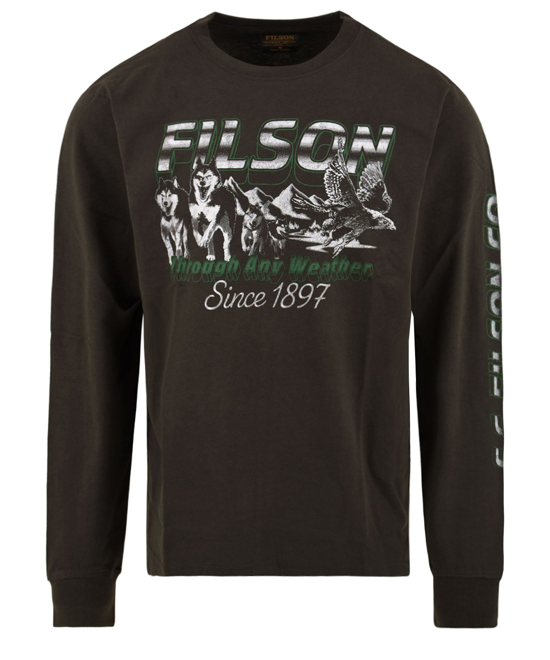 T-shirt Artic Moto Graphic FILSON Uomo - Nero