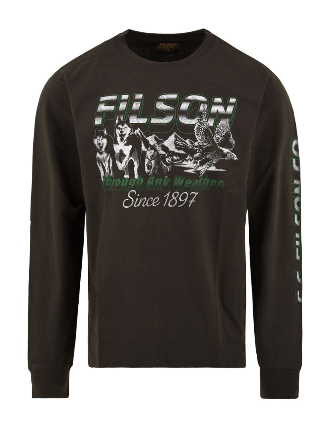 T-shirt Artic Moto Graphic FILSON Uomo - Nero