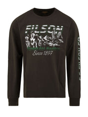 T-shirt Artic Moto Graphic FILSON Uomo - Nero