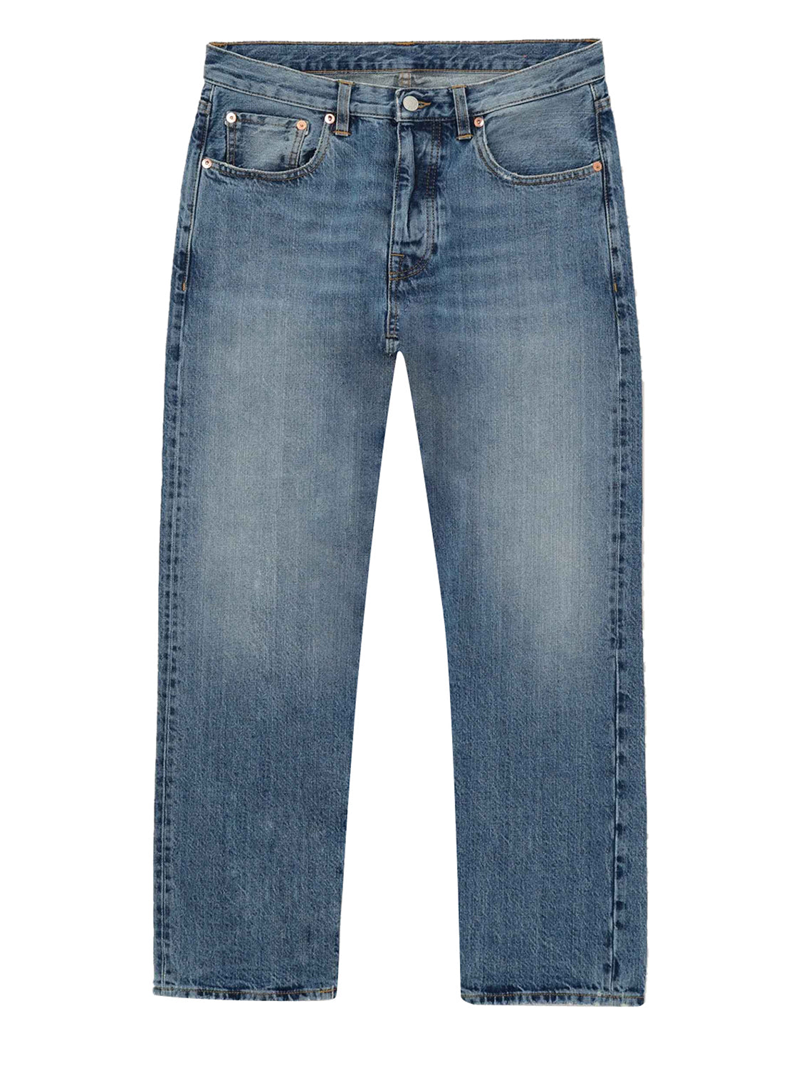 Jeans 965 John Japan Selvedge 5 tasche FORTELA Uomo - Stone Wash