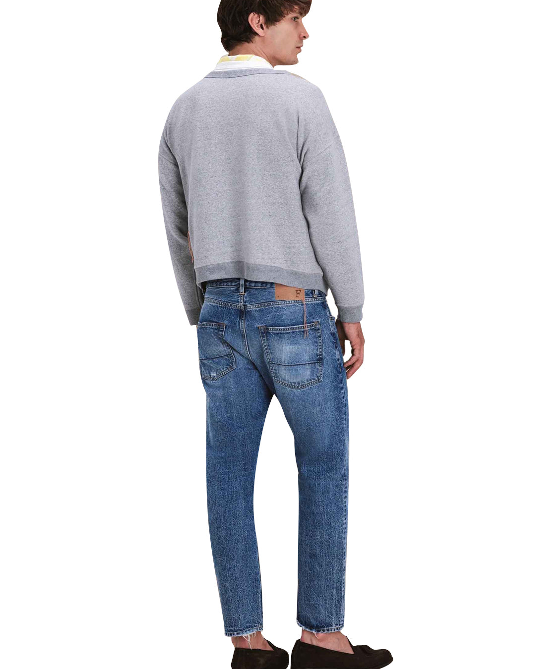 Jeans 965 John Japan Selvedge 5 tasche FORTELA Uomo - Stone Wash