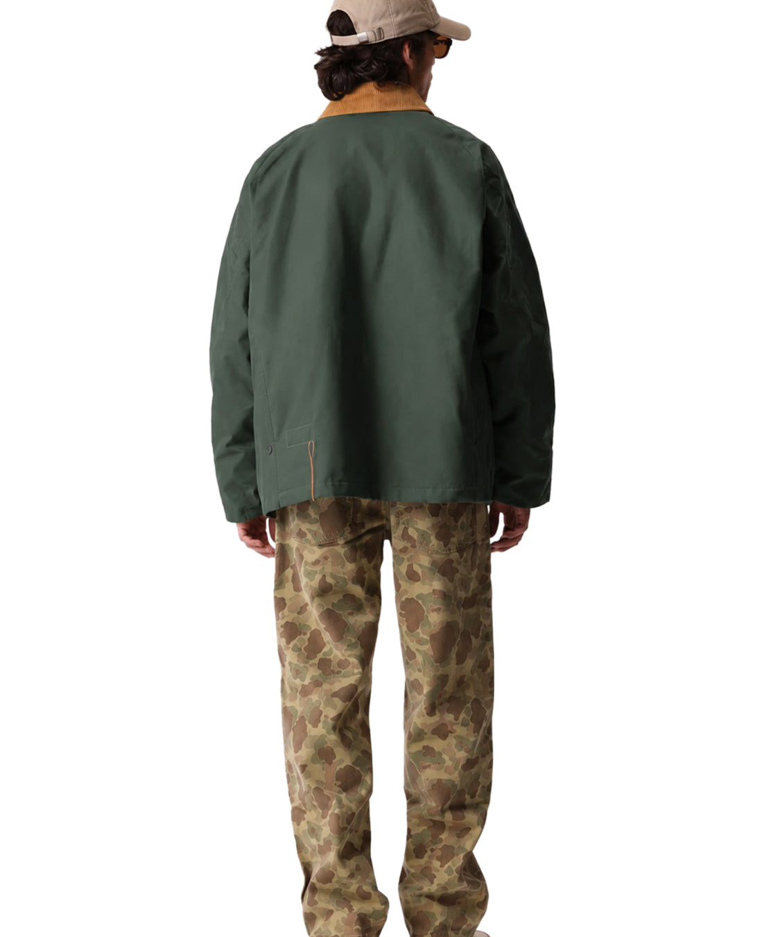 Giubbotto Bristol waxed cotton FORTELA Uomo - Verde