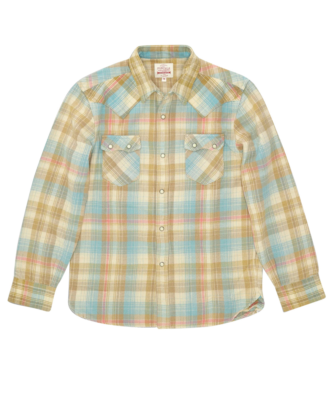 Camicia Josh checkered cotton western FORTELA Uomo - Multicolore