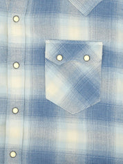 Camicia Josh Texan cotton check FORTELA Uomo - Blue