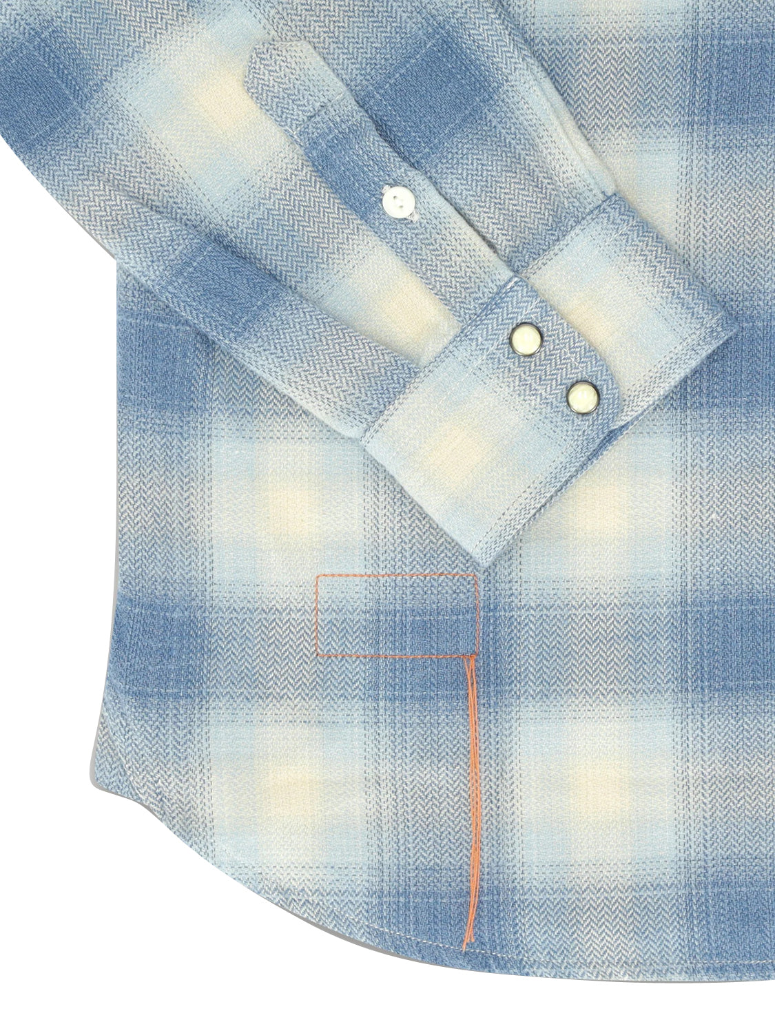 Camicia Josh Texan cotton check FORTELA Uomo - Blue