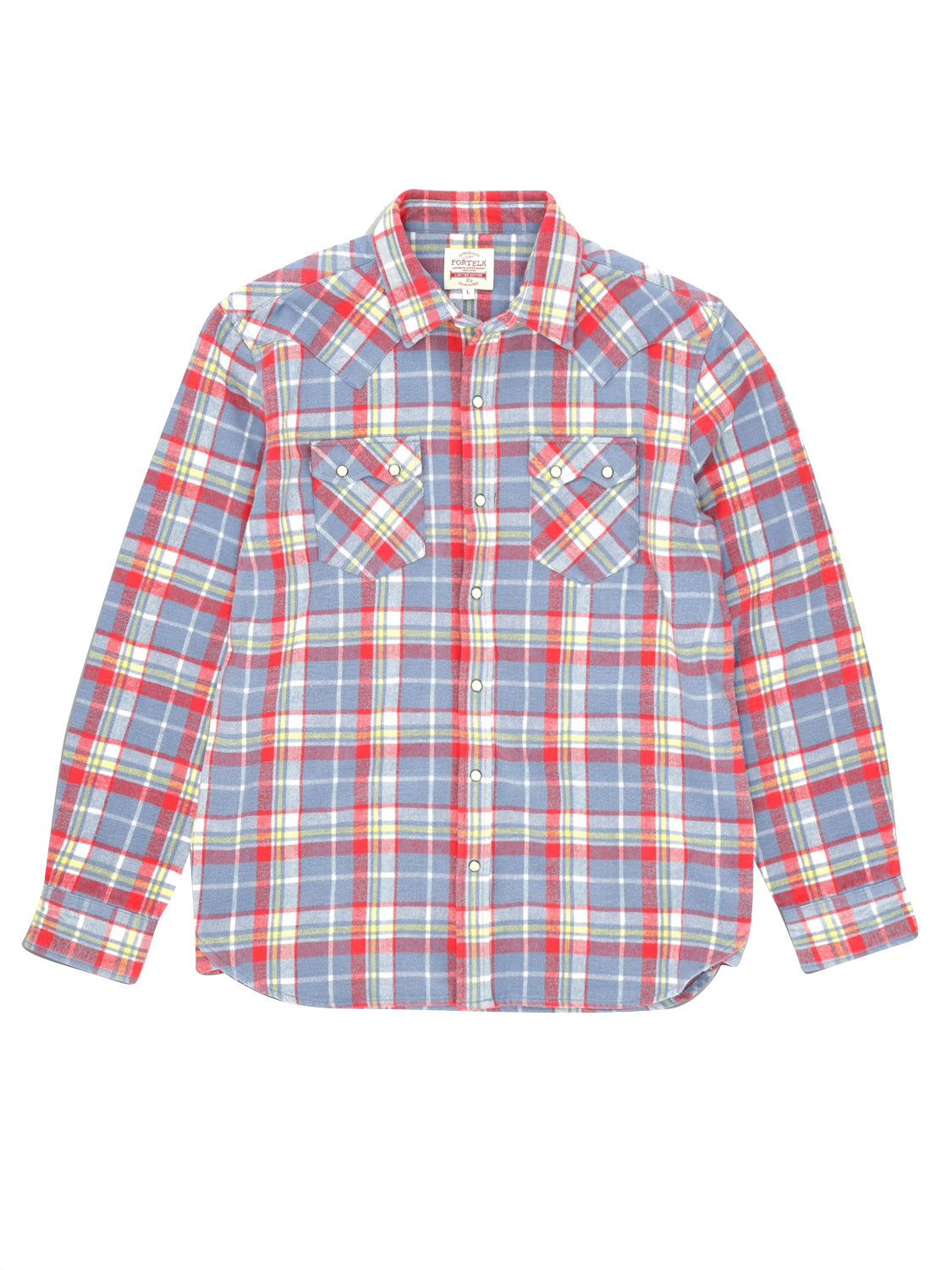 Camicia Josh Texan cotton check FORTELA Uomo - Multicolore