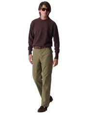 Pantalone Newfatigue cotton herringbone FORTELA Uomo - Verde