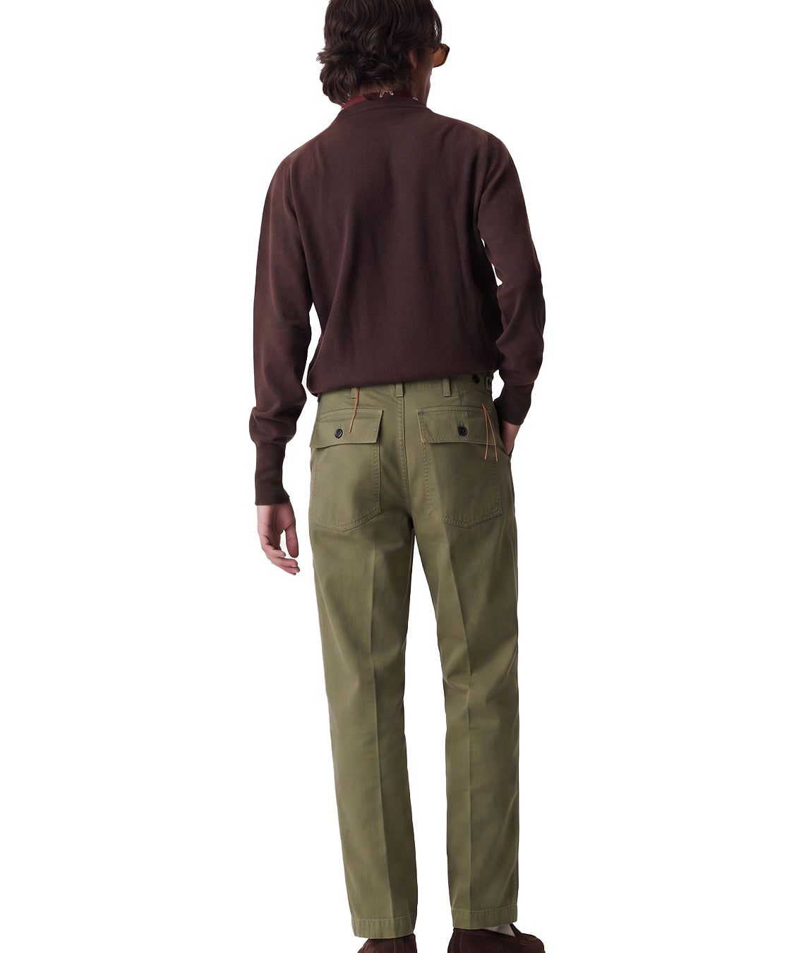 Pantalone Newfatigue cotton herringbone FORTELA Uomo - Verde