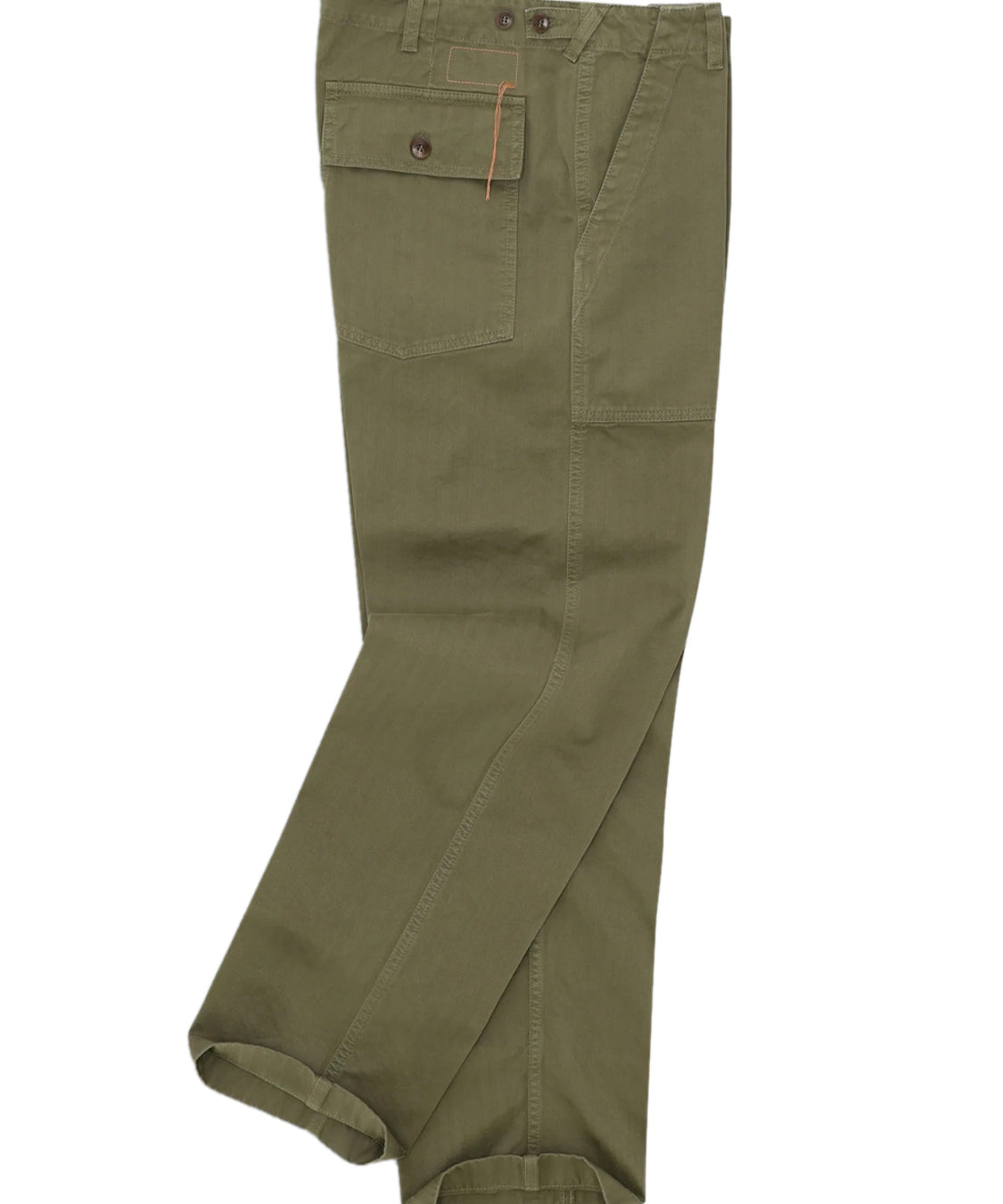 Pantalone Newfatigue cotton herringbone FORTELA Uomo - Verde
