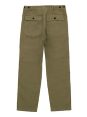 Pantalone Newfatigue cotton herringbone FORTELA Uomo - Verde