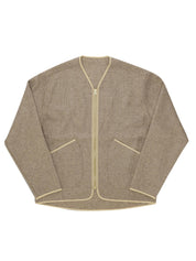 Giubbotto Sherpa wool herringbone FORTELA Uomo - Beige