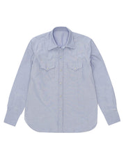 Camicia Tex Oxford cotton western FORTELA Uomo - Blue
