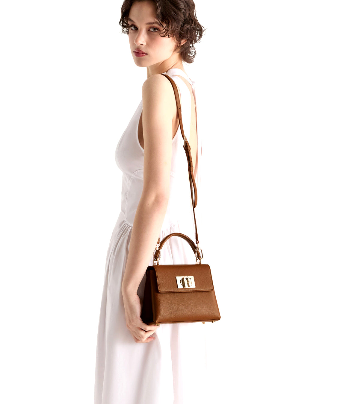 Borsa a mano 1927 mini FURLA Donna - Marrone